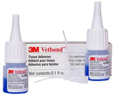 3M Vetbond Veterinary Tissue Glue 3mL (Pack of 2) – Fast-Acting Waterproof Wound Sealant for Pets, Strong Surgical Adhesive, Blue-Tinted for Precise Application